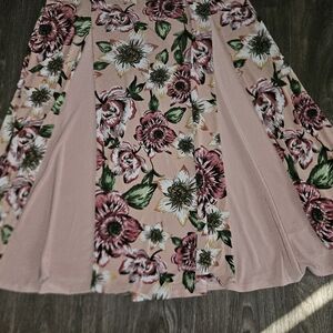 Size XL long flower dress